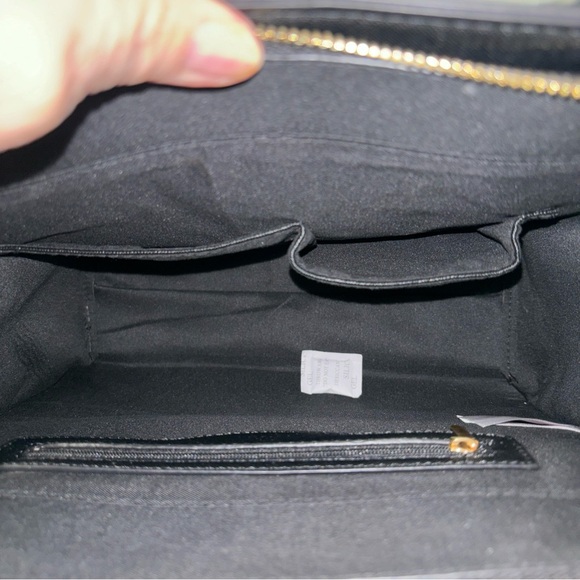 Shoulder/Handle Trina Turk Square Black   Detachable Strap Handbag Zipper - Picture 6 of 12